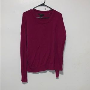 Bitted sweater shirt